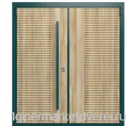 Входная металлическая дверь Termo Wood | Первый Гипермаркет Дверей Входная металлическая дверь Termo Wood производителя PORTALLE