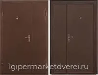 Входная металлическая дверь ПРОФИ ДВУХСТВОРКА | Первый Гипермаркет Дверей Входная металлическая дверь ПРОФИ ДВУХСТВОРКА производителя ПРОМЕТ